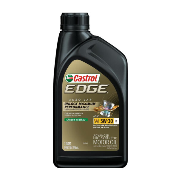 Aceite de Motor Castrol Sintetico 5W-30 1 Cuarto