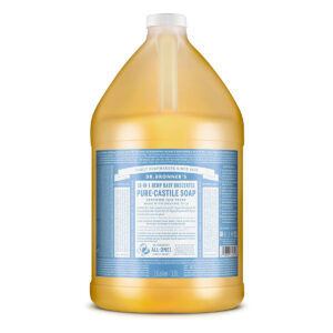 jabon de castilla Jabón de castilla orgánico, fórmula concentrada, ideal para bebés, piel atópica, con psoriasis o dermatitis, biodegradable - Sin Aroma 3.8 L